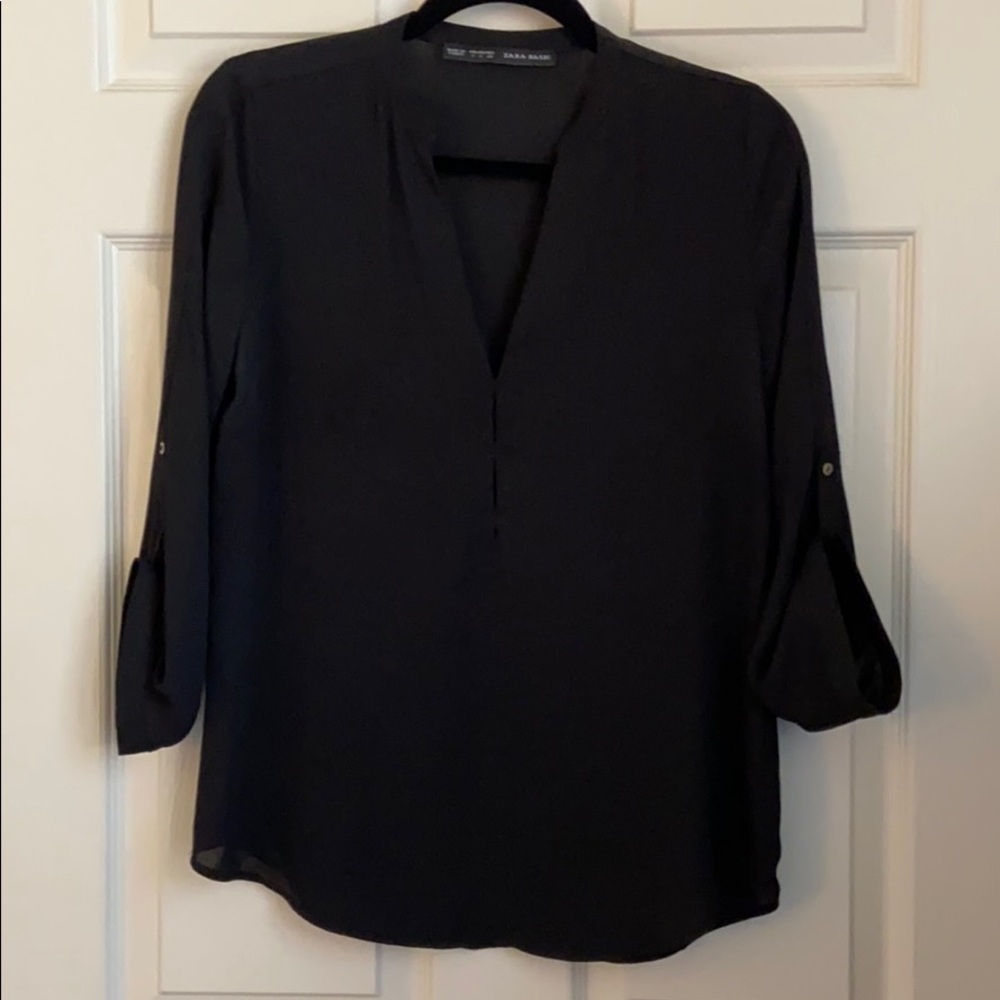 Zara 3/4 sleeve blouse